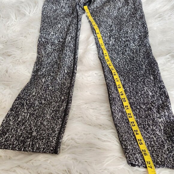 Lululemon Jet Pants 6 Power Luxtreme Suited Jacquard Black White Athleisure - Picture 9 of 14